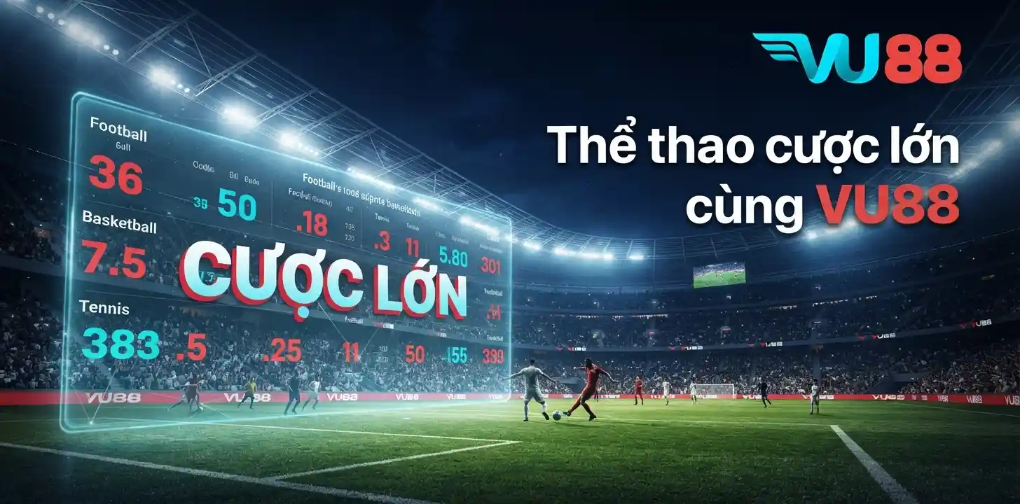 Thể thao cược lớn cùng VU88